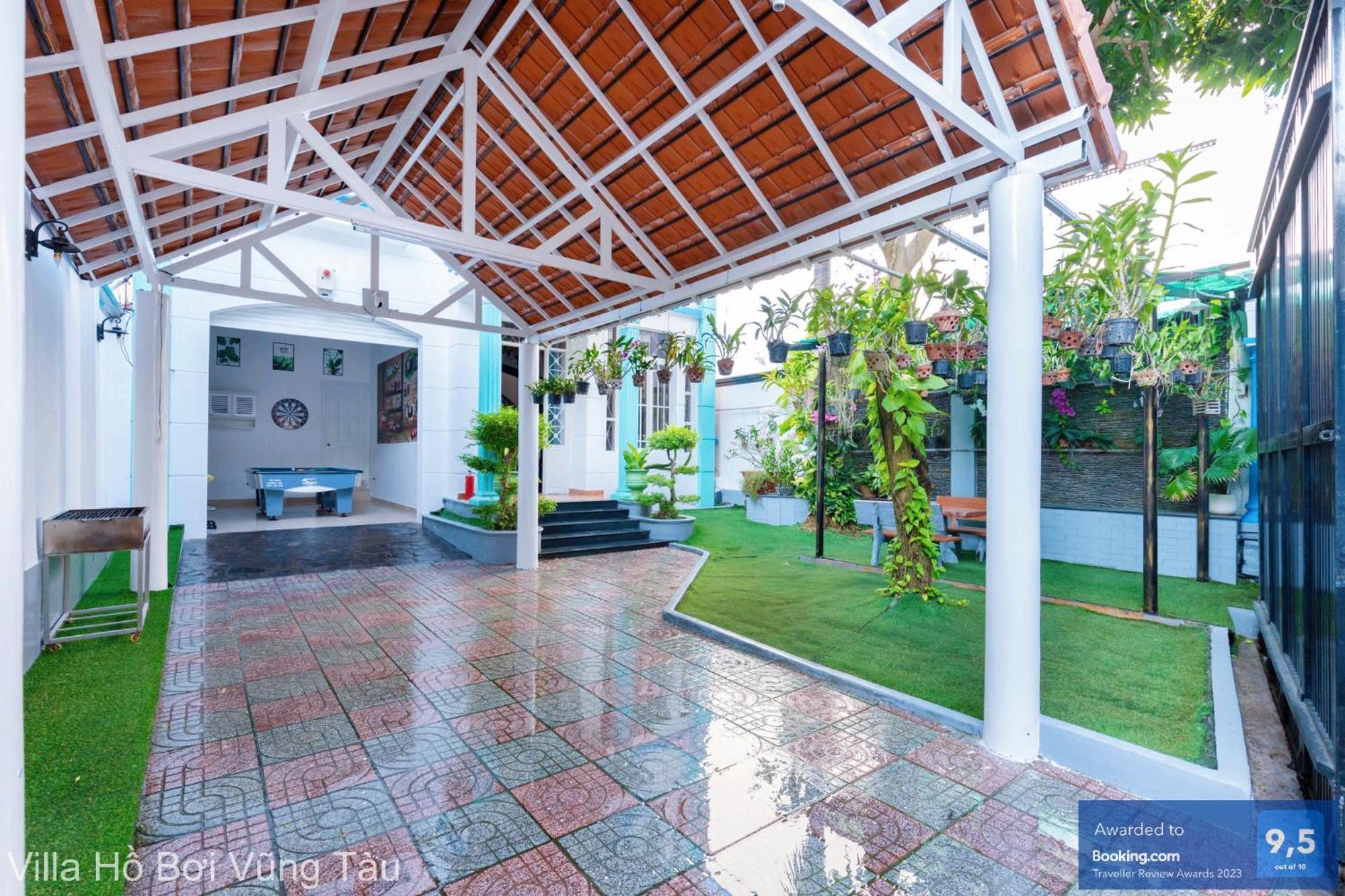Villa San Vuon Gan Bien Bai Sau - Free Bida - Dan Karaoke Vung Tau Exterior photo