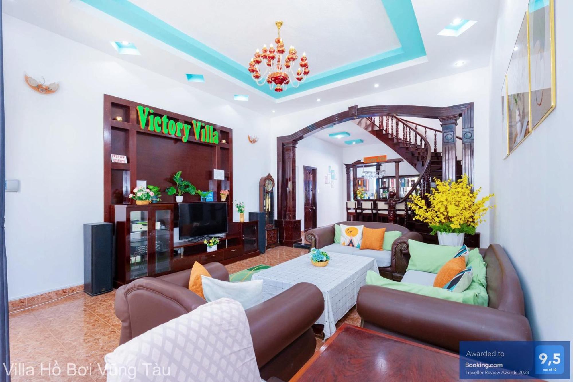Villa San Vuon Gan Bien Bai Sau - Free Bida - Dan Karaoke Vung Tau Exterior photo