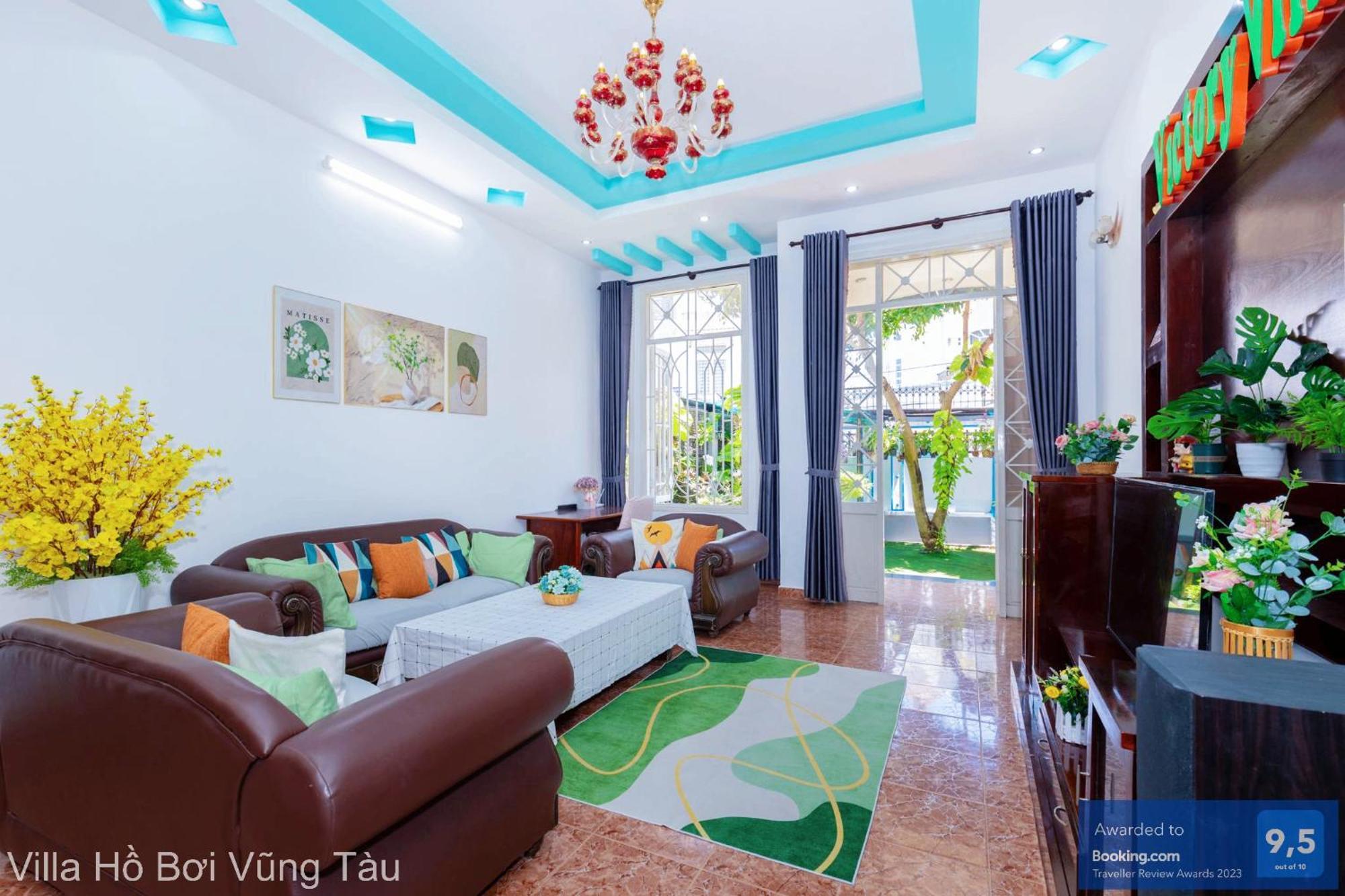 Villa San Vuon Gan Bien Bai Sau - Free Bida - Dan Karaoke Vung Tau Exterior photo