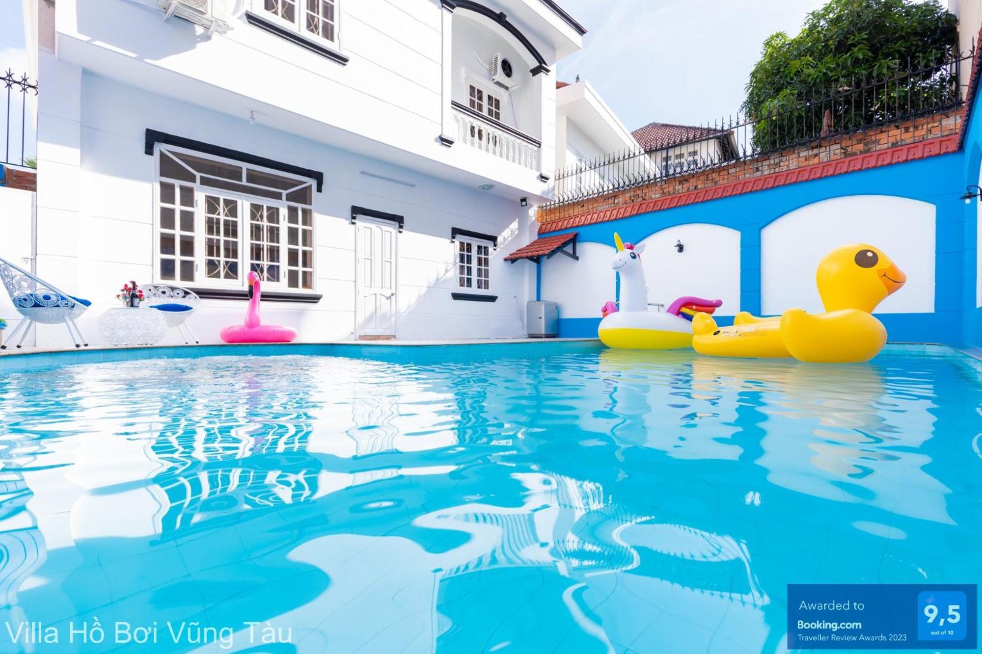 Villa San Vuon Gan Bien Bai Sau - Free Bida - Dan Karaoke Vung Tau Exterior photo