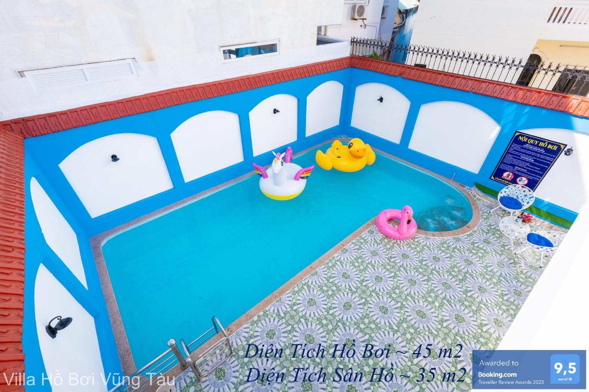 Villa San Vuon Gan Bien Bai Sau - Free Bida - Dan Karaoke Vung Tau Exterior photo